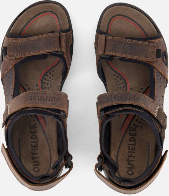 Outfielder Sandalen bruin Nubuck