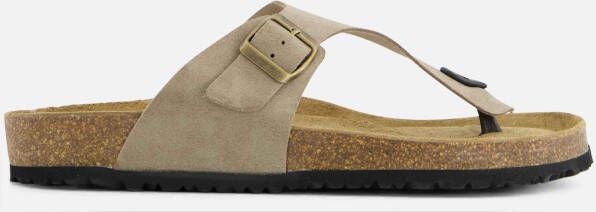 Outfielder Slippers taupe Suede