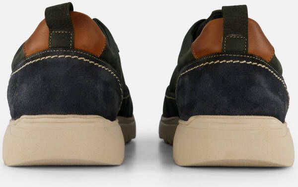 Outfielder Sneakers blauw Suede