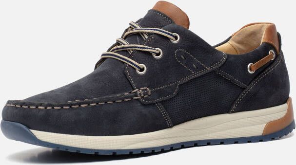 Outfielder Veterschoenen blauw Nubuck