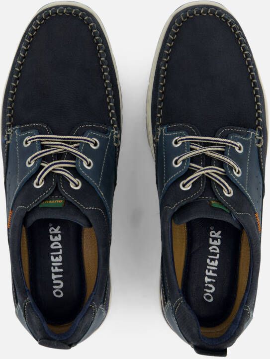 Outfielder Veterschoenen blauw Nubuck - Foto 3
