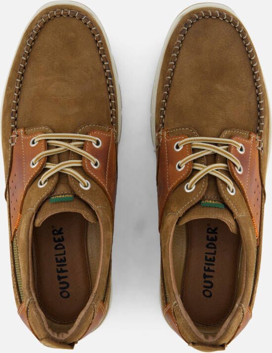 Outfielder Veterschoenen cognac Nubuck