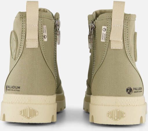 Palladium Hi Zip Sneakers groen Katoen