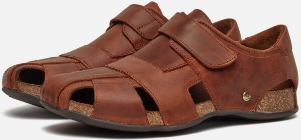 Panama Jack Fletcher C5 Sandalen cognac Leer