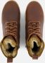 Panama Jack FRISIA B10 Volwassenen VeterlaarzenHoge sneakersDames veterschoenenHalf-hoge schoenen Cognac - Thumbnail 7