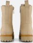 PANAMA JACK nubuck veterboots beige Nubuck Veterboots Dames - Thumbnail 4
