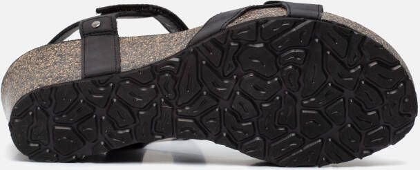 Panama Jack Julia Basics B1 sandalen met sleehak zwart