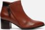Panama Jack Pauline B13 Enkellaarsjes cognac Suede Dames - Thumbnail 8