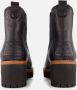 Panama Jack Pia B34 Chelsea boots zwart Nubuck Dames - Thumbnail 2