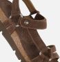 Panama Jack Sally B7 Sandalen bruin Nubuck Dames - Thumbnail 6