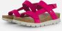 Panama Jack Platte Sandalen met Plakstrip Pink Dames - Thumbnail 3