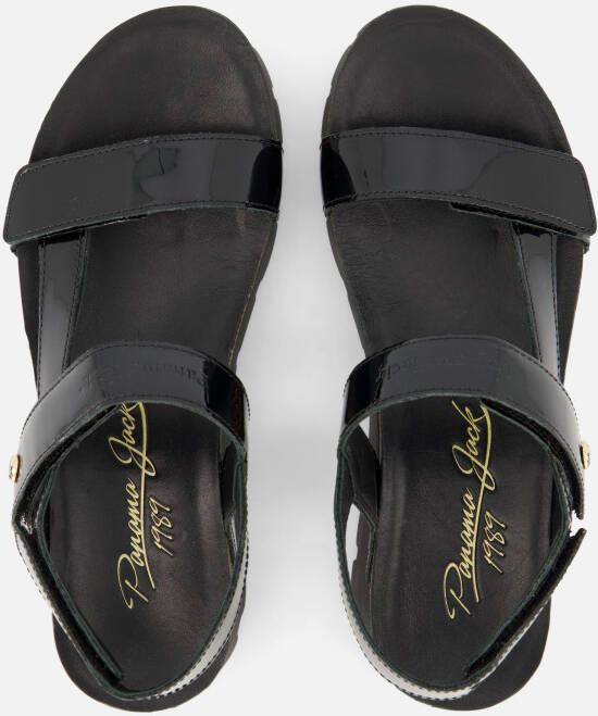 Panama Jack Selma B26 Sandalen zwart Lak