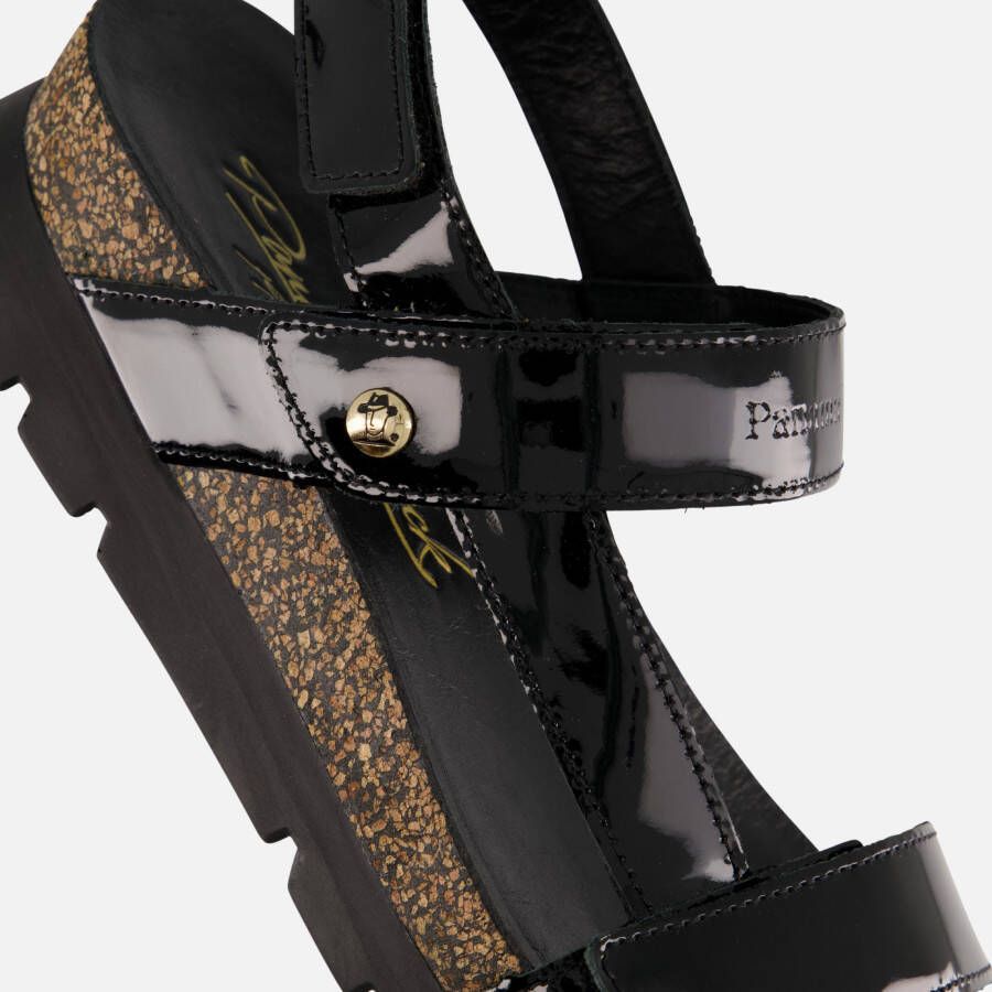 Panama Jack Selma B26 Sandalen zwart Lak