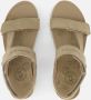 Panama Jack Platte Sandalen met Plakband Green Dames - Thumbnail 6