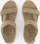 Panama Jack Platte Sandalen met Plakband Green Dames - Thumbnail 6