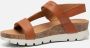 Panama Jack Selma B7 Sandalen cognac Leer Dames - Thumbnail 7