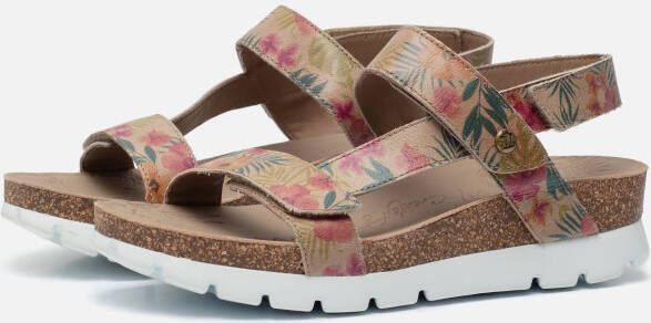 Panama Jack Selma Tropical B1 Sandalen roze Leer
