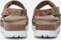 Panama Jack Selma Tropical B1 Sandalen roze Leer Dames - Thumbnail 4