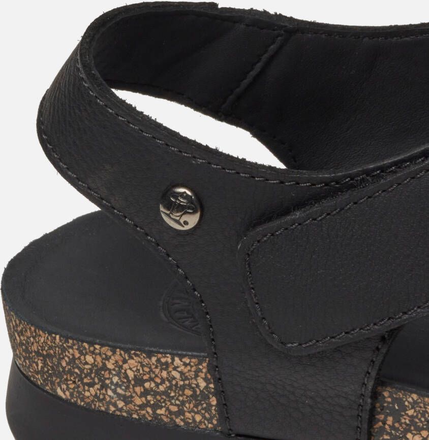 Panama Jack Stanley C2 Sandalen zwart Leer