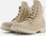 Panama Jack Deva B3 Veterboots Laarzen Met Veters Dames Taupe - Thumbnail 8