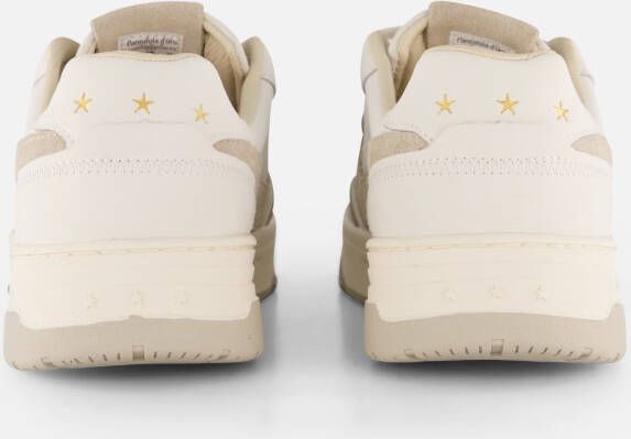 Pantofola D'Oro Coppa Sneakers wit Suede