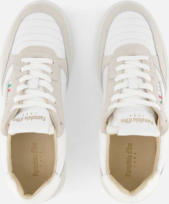 Pantofola D'Oro Piermonte Sneakers wit Suede