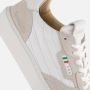 Pantofola d'Oro Piemonte Low leren sneakers beige wit - Thumbnail 9