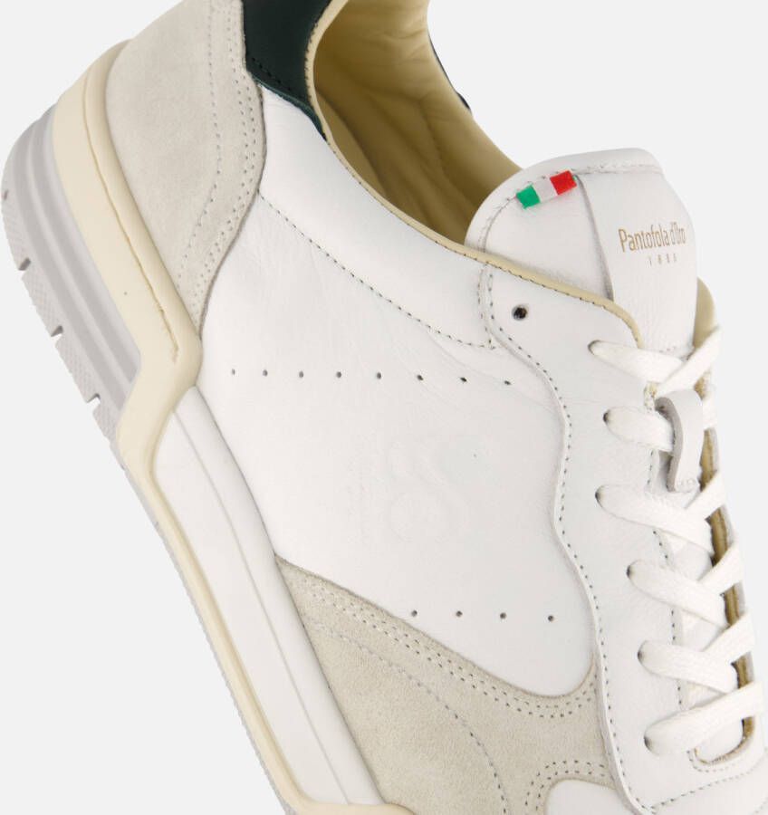 Pantofola D'Oro Rio Sneakers wit Leer