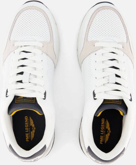 PME Legend Aditude Sneakers wit Imitatieleer