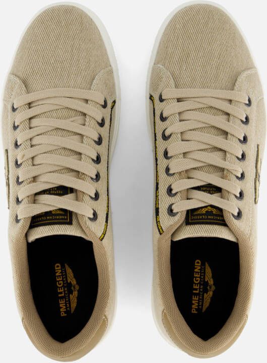 PME Legend Beechburd Sneakers beige Textiel