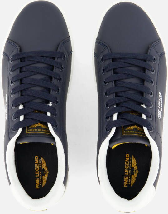 PME Legend Carrior Sneakers blauw Imitatieleer