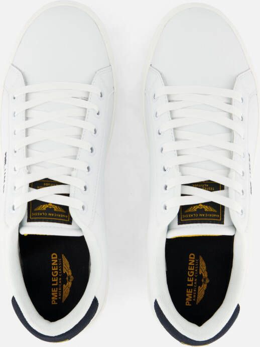 PME Legend Carrior Sneakers wit Imitatieleer