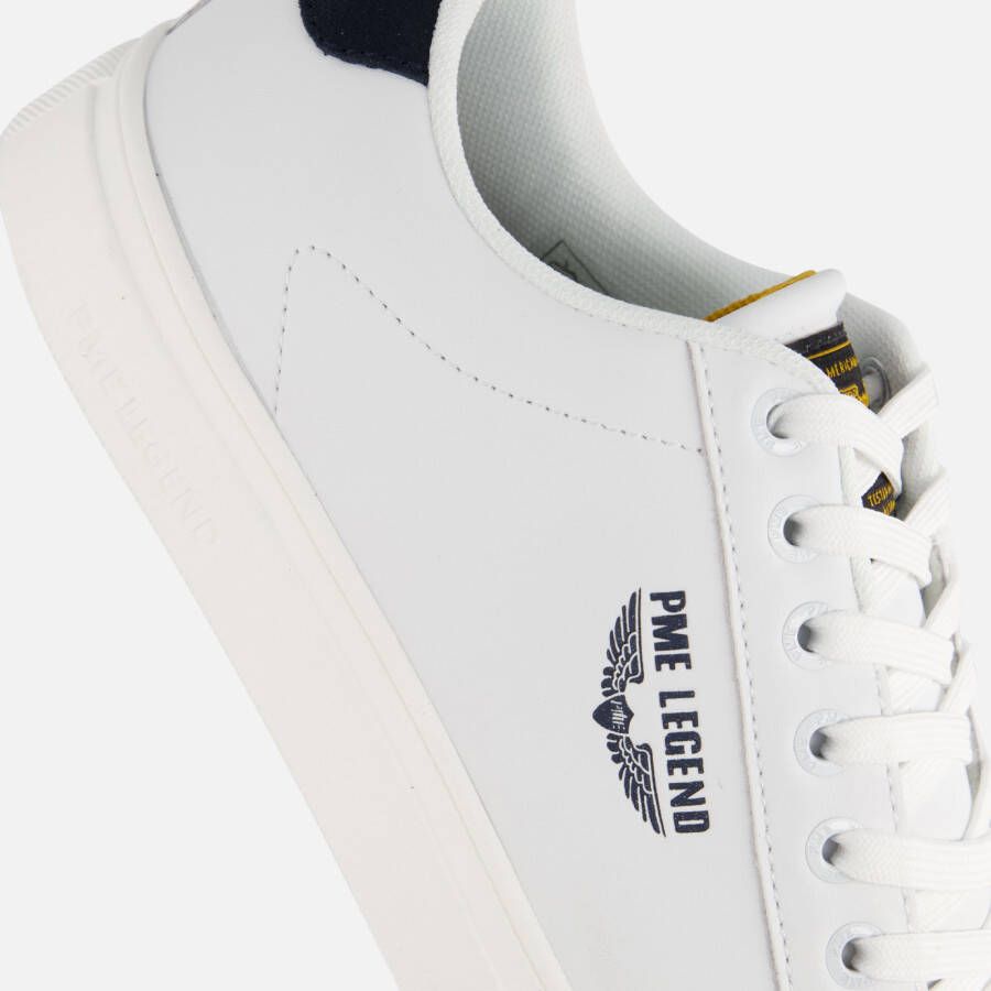 PME Legend Carrior Sneakers wit Imitatieleer