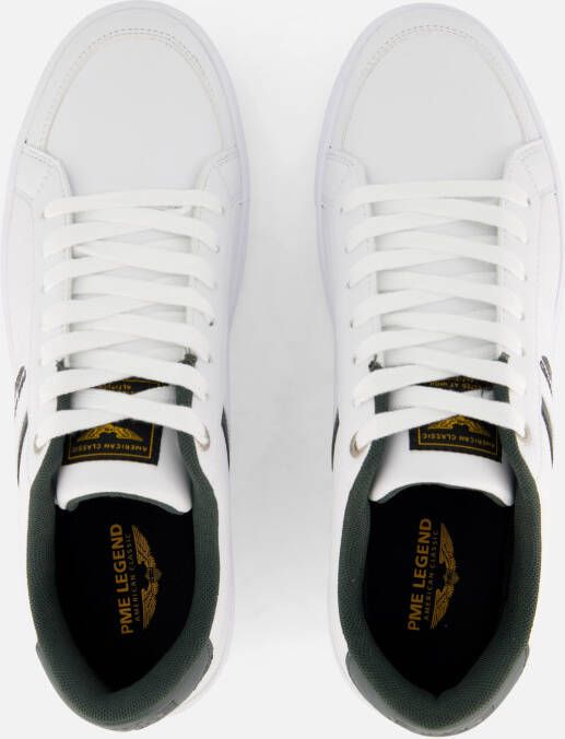 PME Legend Eclipse Sneakers wit Imitatieleer