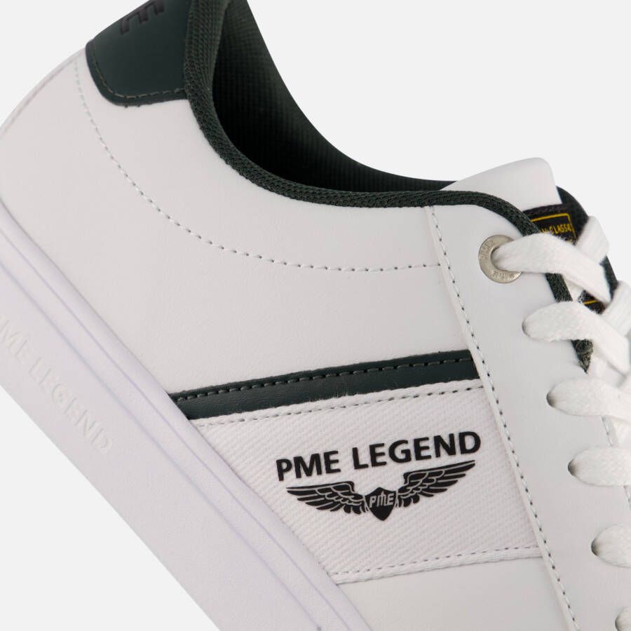PME Legend Eclipse Sneakers wit Imitatieleer
