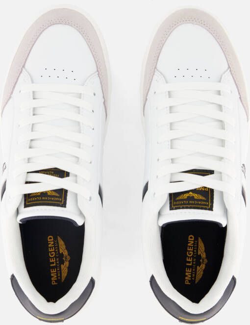 PME Legend Eclipse Sneakers wit Imitatieleer