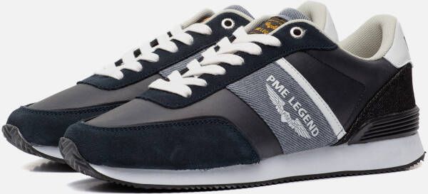 PME Legend Furier Sneakers blauw Textiel