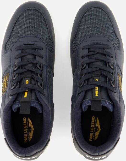PME Legend Gobbler Sneakers blauw Imitatieleer