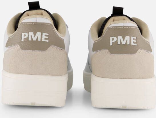 PME Legend Gobbler Sneakers wit Imitatieleer