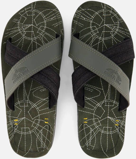 PME Legend Haig Slippers grijs Textiel