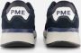 PME Legend Jet Lifter Sneakers blauw Imitatieleer - Thumbnail 2