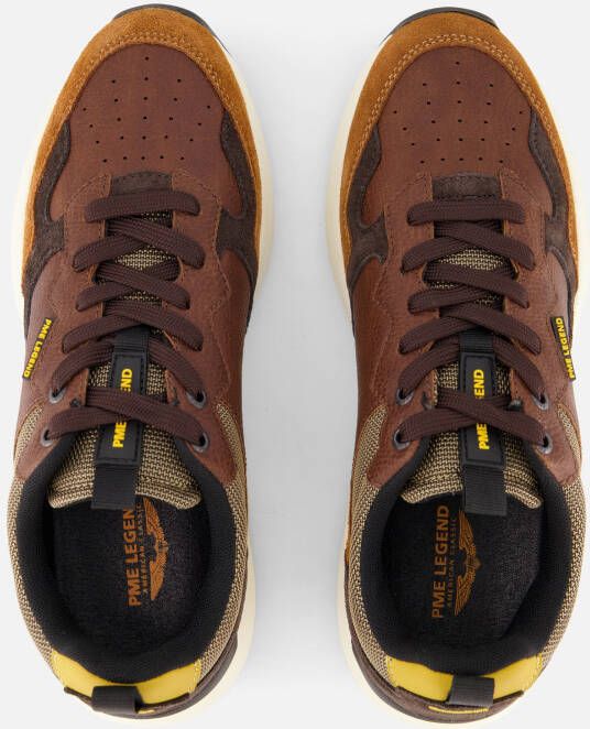 PME Legend Notcher Sneakers bruin Leer