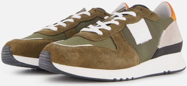 PME Legend Orville Sneakers groen Textiel