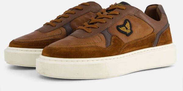 PME Legend Stoutman Sneakers cognac Leer