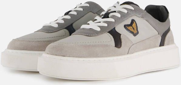 PME Legend Stoutman Sneakers grijs Suede