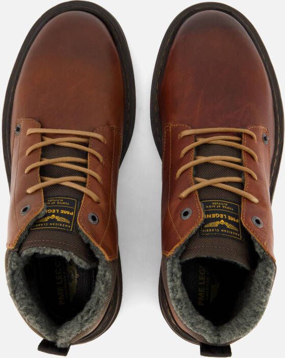 PME Legend Throtman Veterboots cognac Leer