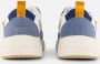 POSH by Poelman Denim Sneakers blauw Textiel Dames - Thumbnail 4