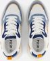 POSH by Poelman Denim Sneakers blauw Textiel Dames - Thumbnail 5