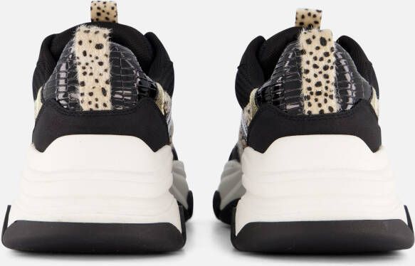 POSH by Poelman Gigi Sneakers zwart Synthetisch