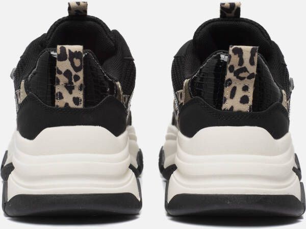 POSH by Poelman Gigi Sneakers zwart Synthetisch